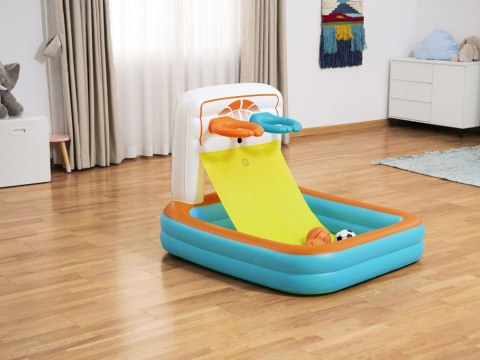 Bestway Suchy basen z kulkami 3w1 Koszykówka + piłka nożna 120x107cm 52728