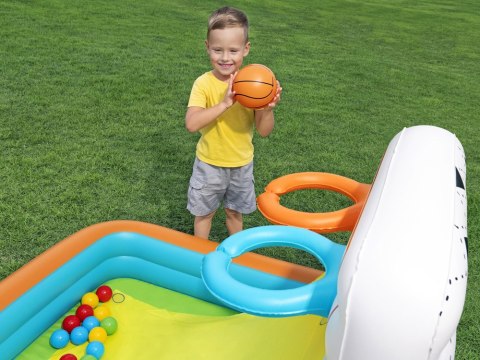 Bestway Suchy basen z kulkami 3w1 Koszykówka + piłka nożna 120x107cm 52728