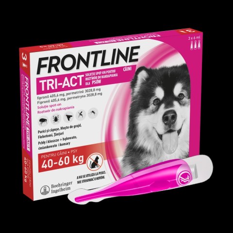 FRONTLINE Tri-Act Dla Psów 3x6ml
