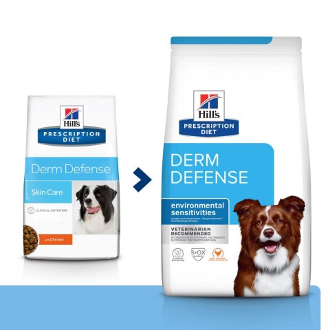 Hill's Prescription Diet Derm Defense Canine Chicken 12kg