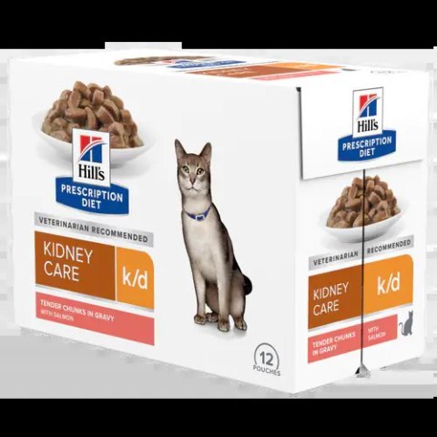 Hill's Prescription Diet k/d Feline Salmon 85g