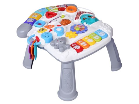 Interaktywny Stolik Edukacyjny dla Malucha Kolorowa Zabawa i Nauka ZA6134