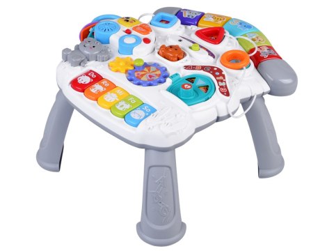 Interaktywny Stolik Edukacyjny dla Malucha Kolorowa Zabawa i Nauka ZA6134