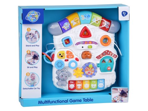 Interaktywny Stolik Edukacyjny dla Malucha Kolorowa Zabawa i Nauka ZA6134