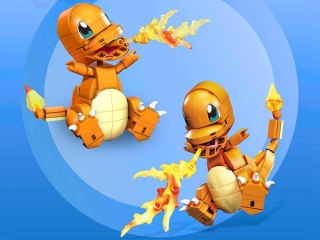 Mattel Klocki konstrukcyjne MEGA Pokémon Charmander 10cm 180ele ZA6186