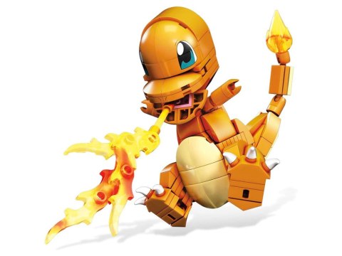 Mattel Klocki konstrukcyjne MEGA Pokémon Charmander 10cm 180ele ZA6186