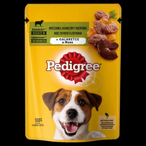 Pedigree Mokra Karma Dla Dorosłych Psów Z Jagnięciną W Galaretce 100g