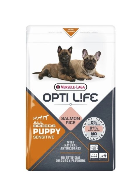 Versele-Laga Opti Life Puppy Sensitive Łosoś Z Ryżem 2,5kg