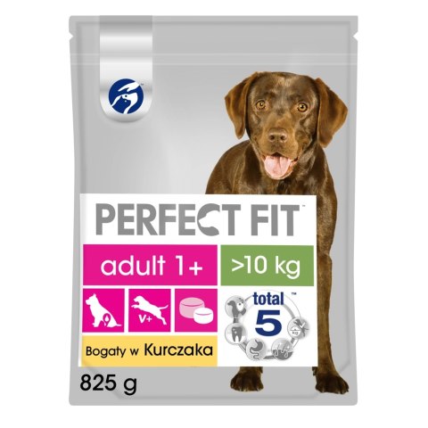 PERFECT FIT Adult 1+ Duże Rasy Z Kurczakiem 825g
