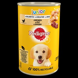 Pedigree Mokra Karma Dla Szczeniąt Z Kurczakiem W Galaretce 400g