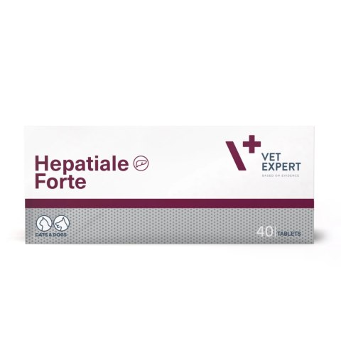 VETEXPERT Hepatiale Forte 40 Tabletek