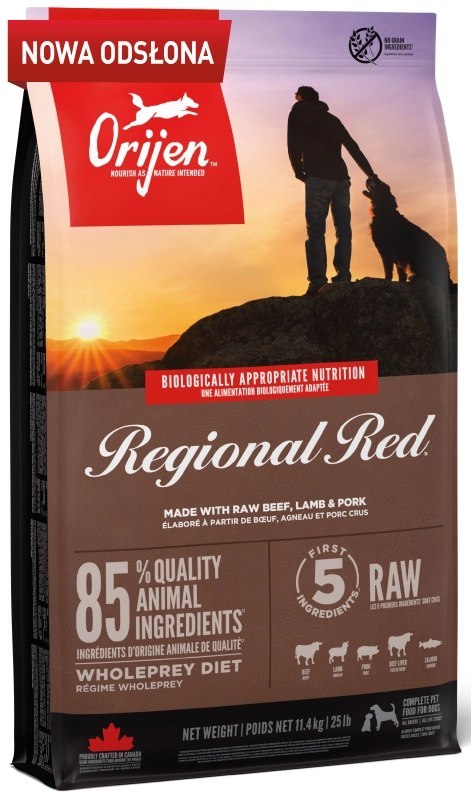 Orijen Regional Red Dog 11,4kg