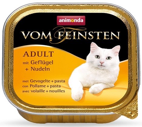 Animonda Vom Feinsten Adult Cat Drób I Makaron 100g