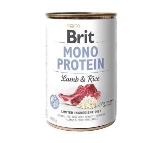 Brit Mono Protein Z Jagnięciną I Ryżem 400g