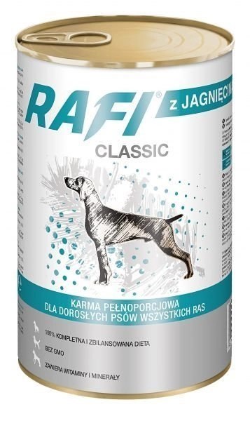 Dolina Noteci Rafi Classic Z Jagnięciną 1240g