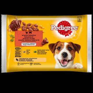 Pedigree Vital Protection Mokra Karma Dla Dorosłych Psów Jagnięcina I Kurczak W Galaretce 4x100g