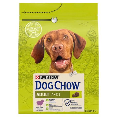 Purina Dog Chow Adult Z Jagnięciną 2,5kg