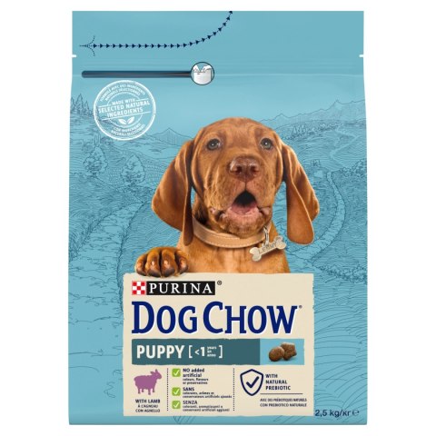 Purina Dog Chow Puppy Z Jagnięciną 2,5kg
