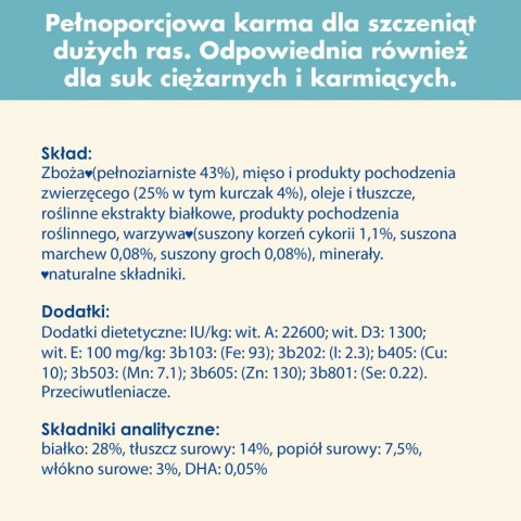 Purina Dog Chow Puppy Z Kurczakiem 14kg