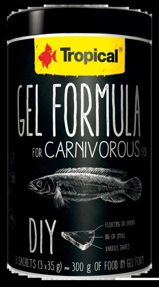 Tropical Gel Formula For Carnivorous Fish 1000ml