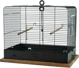 Zolux Klatka Retro Celestine Dla Ptaków 34x27x44cm Czarna