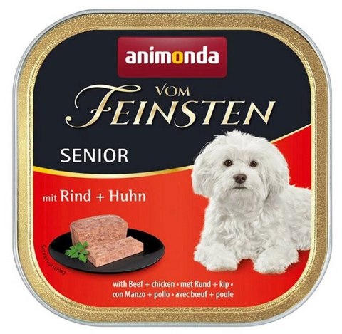 Animonda Dog Vom Feinsten Senior Wołowina Z Kurczakiem 150g