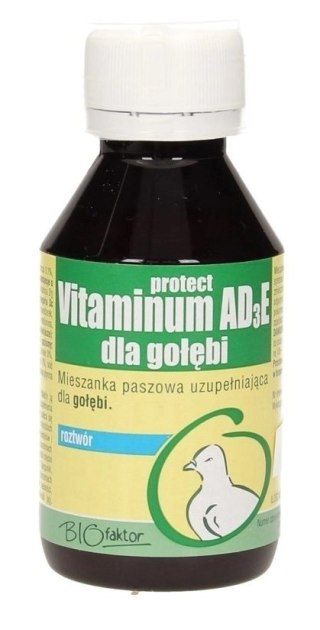 BIOFAKTOR Vitaminum AD3E Dla Gołębi 100ml