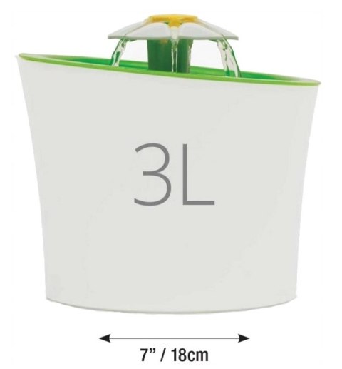 CATIT Kwiatowa Fontanna 3l