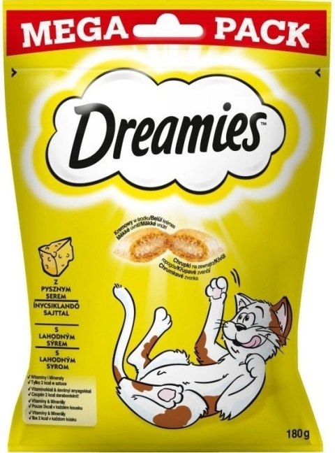 DREAMIES Przysmak Dla Kota Z Serem 180g