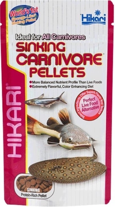 Hikari Tropoical Sinking Carnivore Pellets 1kg