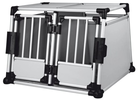 Trixie Transporter Podwójny Aluminium M-L 93x64x88cm