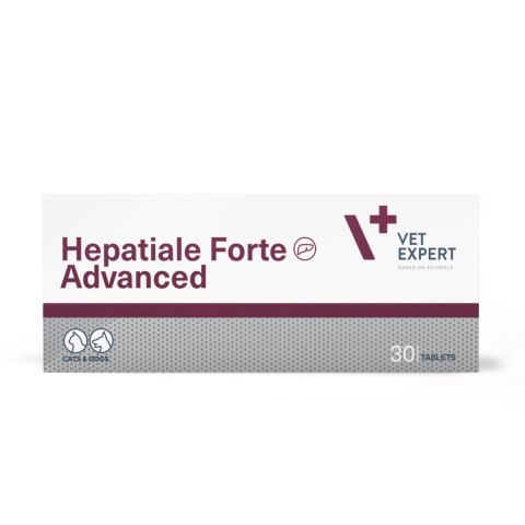 VETEXPERT Hepatiale Forte Advanced 30 Tabletek