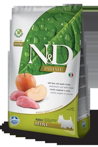 Farmina N&D Prime Canine Adult Mini Boar&Apple 2,5kg
