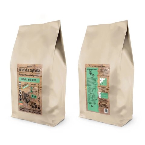 Wiejska Zagroda Indyk Z Królikiem 20kg