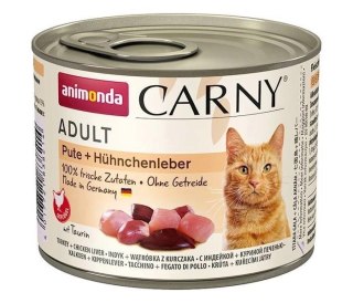 Animonda Cat Carny Adult Indyk I Wątróbka Drobiowa 200g