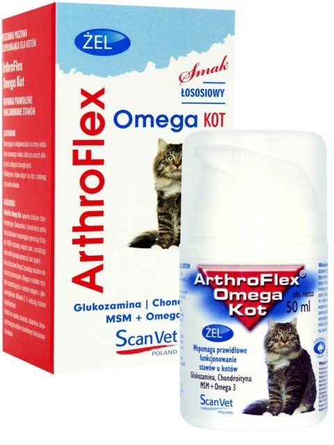 Scanvet ArthroFlex Omega Kot Żel Na Stawy 50ml