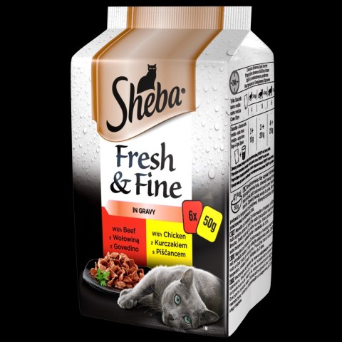 Sheba Saszetka Fresh & Fine 6x50g