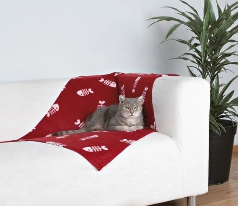 Trixie Polarowy Kocyk Mix Wzorów