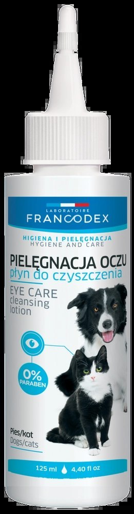 Zolux Francodex Płyn Do Przemywania Oczu Psów I Kotów 125ml