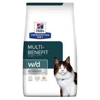 Hill's PD Prescription Diet Feline w/d Kurczak 1,5kg