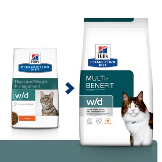 Hill's PD Prescription Diet Feline w/d Kurczak 1,5kg