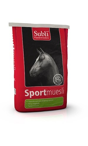 Subli Paardenvoeders Sportmuesli Bezglutenowa Pasza Sportowa 15kg