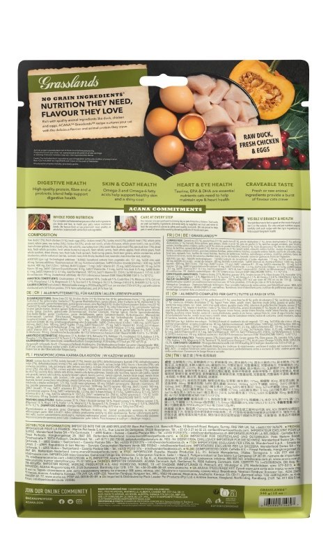 Acana Grasslands Cat 340g