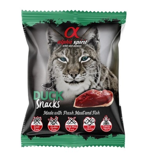 Alpha Spirit Przysmak Dla Kota Kostki Kaczka 50g