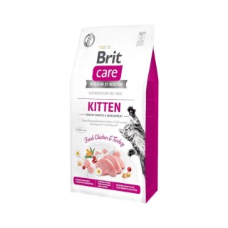 Brit Care Cat Grain-Free Kitten Healthy Growth & Development Z Kurczakiem I Indykiem 400g