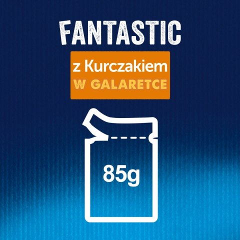 Felix Fantastic Kurczak W Galaretce 85g