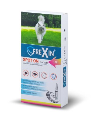 Frexin Krople Przeciw Ektopasożytom Dla Kota 1ml