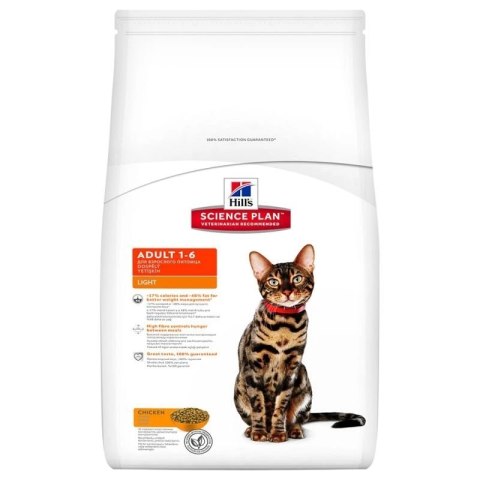 Hill's SP Science Plan Feline Adult Light Kurczak 10kg