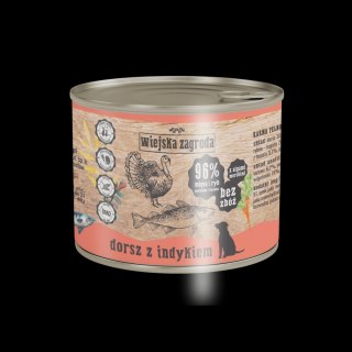 Wiejska Zagroda Dorsz Z Indykiem 200g