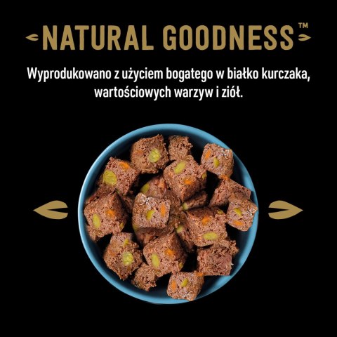Cesar Natural Goodness Bogata W Kurczaka, Przybrana Batatem, Groszkiem I Żurawiną 400g